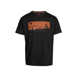 Trespass Mens Nellow Biker T-Shirt / Black